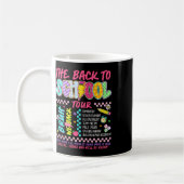 Mug Éclair Abcd Retour à l'école Tour Bruh We Ba (Gauche)