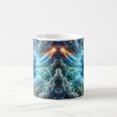 Mug Éclair bleu électrique (Centre)