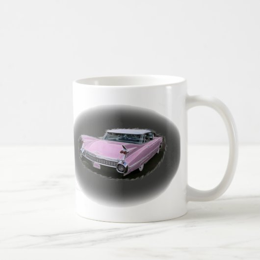 Mug Éclair rose de Cadillac (Droite)