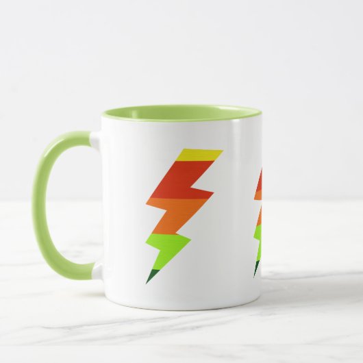 Mug Éclairage arc-en-ciel (Gauche)