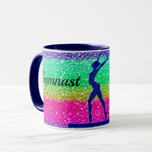 Mug Éclairage de faisceau de gymnastique (Devant gauche)