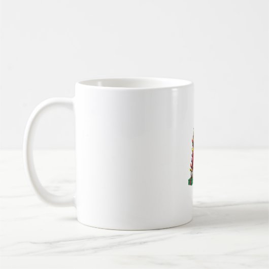 Mug Éclairage de Noël Cavalier roi Charles Spaniel Chi (Gauche)