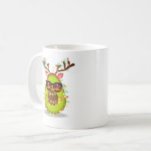 Mug Éclairage de Noël de l'Avocado (Devant gauche)