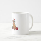 Mug Éclairage de Noël Père Noël Rhodesian Ridgeback Ch (Devant droit)