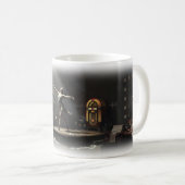 Mug Éclairage de scène de danseuse privée Glamour (Devant droit)