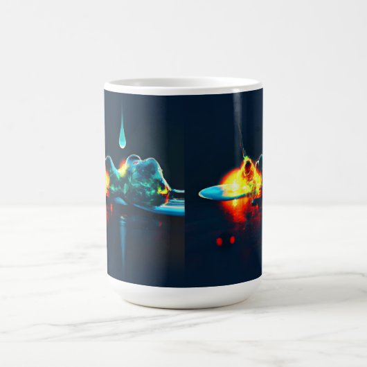 Mug Éclairage Liquide (Centre)