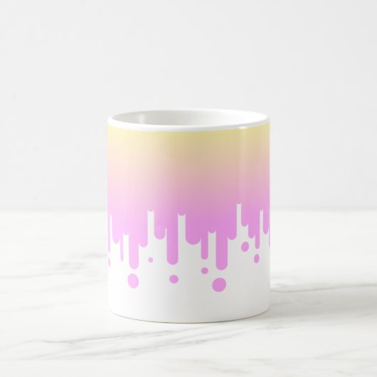 Mug Éclairage rose et jaune (Centre)