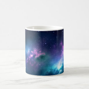 Mug Éclairage stellaire : nébuleuse avec étoiles brill