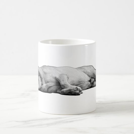 Mug Éclairage vers le bas, Maison gardée (Centre)