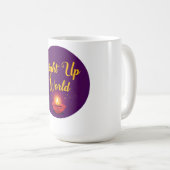 Mug Éclairer le ✨ mondial | Diwali minimal élégant (Devant droit)