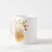 Mug Éclairer votre journée avec le tournesol (Devant gauche)