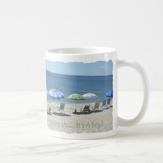 Mug Éclairez la tasse, plage de Guthrie (Droite)