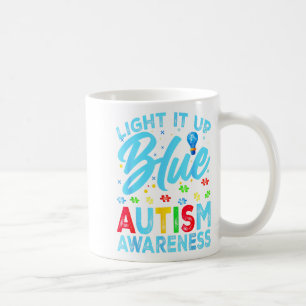 Mug Éclairez-le en bleu Journée de sensibilisation à l