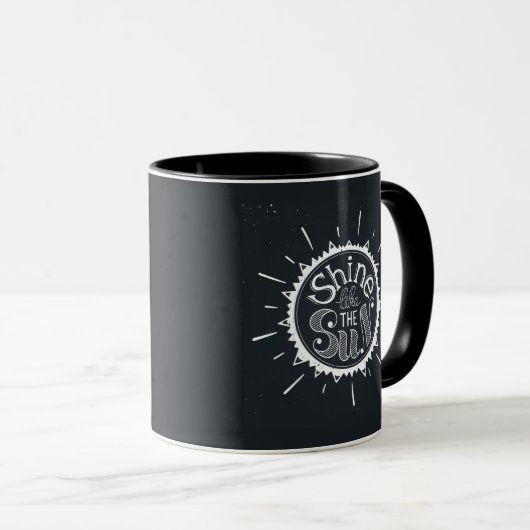 Mug Éclat comme The Sun (Devant droit)