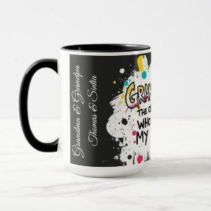 Mug Éclat d'amour familial - Fête des grands-parents p