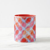 Mug Éclat d'arrière - plan de texture de conception (Centre)