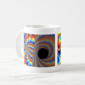 Mug Éclat fractal (Devant gauche)