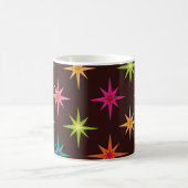 Mug Éclatantes Fusées Atomiques de la Mi-Siècle Funky (Centre)