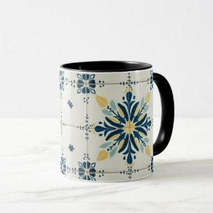 Mug Éclatement Stellaire Atomique Rétro Moderne du Mil