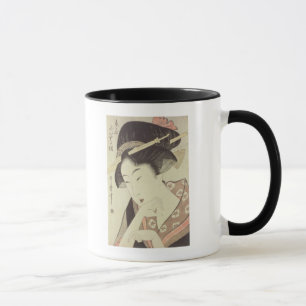 Mug Éclatez le portrait de la héroïne Kioto de l'It