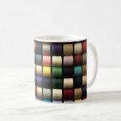 Mug Éclats colorés de fil (Devant droit)