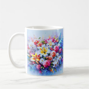Mug Éclats d’Amour en Pétales, carte pour tous,