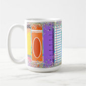 Mug Éclats de fournitures scolaires (Gauche)