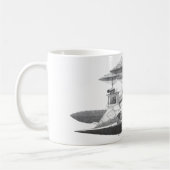 Mug Éclipse de dirigeable Science-fiction Steampunk vi (Gauche)