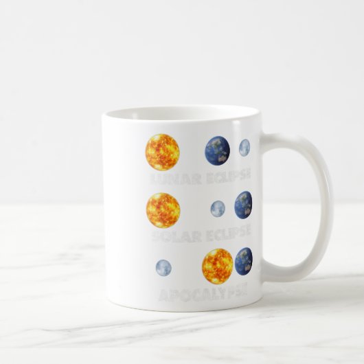 Mug Éclipse lunaire (Droite)