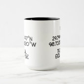 Mug Éclipse personnalisée 2026 (Centre)