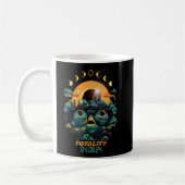 Mug Éclipse Phases Total Solaire Eclipse 2024 Totalité (Gauche)