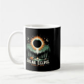 Mug Éclipse solaire 04.08.2024 Éclipse solaire américa (Gauche)