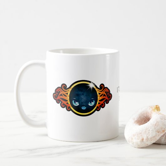 Mug Éclipse solaire 2017 (Avec donut)