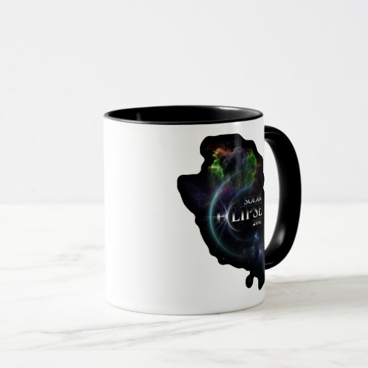 Mug Éclipse solaire 2017 (Devant droit)