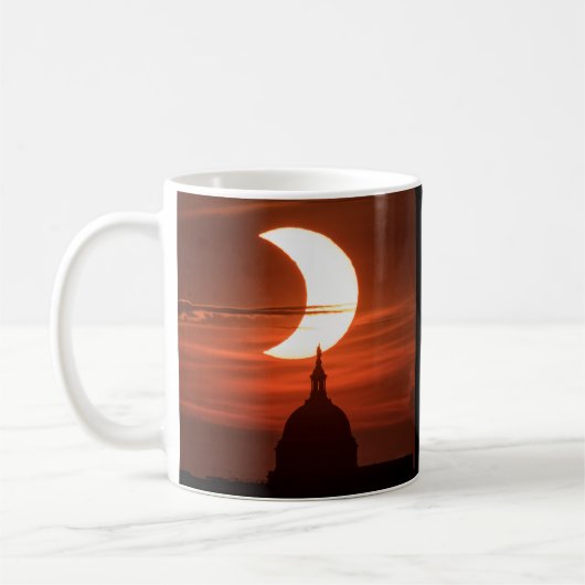 Mug Éclipse solaire 2021 (Gauche)