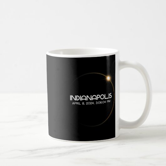 Mug Éclipse solaire 2024 (Droite)