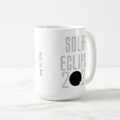 Mug Éclipse solaire 2026 (Devant droit)