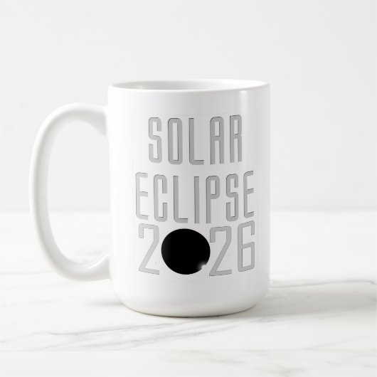 Mug Éclipse solaire 2026 (Gauche)