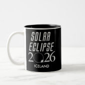Mug Éclipse Solaire 2026 Personnalisable (Gauche)