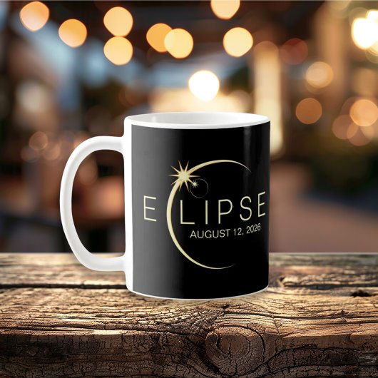Mug Éclipse solaire Astronomie Événement 2026