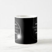 Mug Éclipse solaire double datée 2024 & 2017 (Centre)