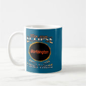 Mug Éclipse solaire drôle Worthington Indiana là (Gauche)