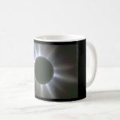 Mug Éclipse solaire. (éclipse ; scènes de light_Space (Devant droit)