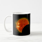 Mug Éclipse solaire en cours (Gauche)
