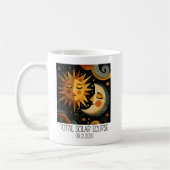 Mug Éclipse solaire fantaisiste (Gauche)