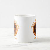 Mug Éclipse solaire totale 12 août 2026 (Centre)