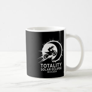 Mug Éclipse solaire totale 2024 Motocross Vélo Enfants