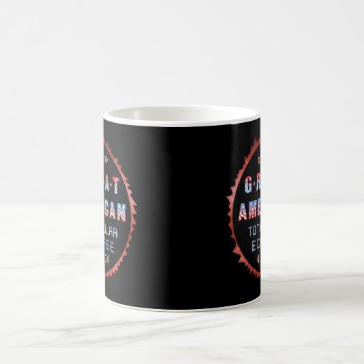 Mug Éclipse solaire totale des États-Unis 8 avril 2024 (Centre)