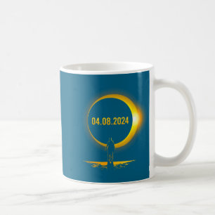 Mug Éclipse solaire totale drôle d'Amérique 04 08 24