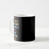 Mug Éclipse solaire totale pour 50e anniversaire drôle (Devant gauche)
